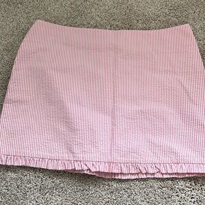Lily Pulitzer Seersucker skirt